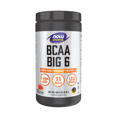 BCAA Big 6 Powder Watermelon Flavor 600 Grams