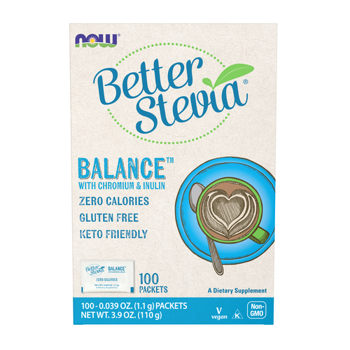 BetterStevia Balance with Chromium & Inulin Packets 100/Box