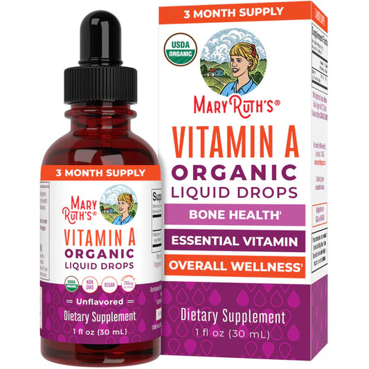 Vitamin A Organic Liquid Drops 1 oz