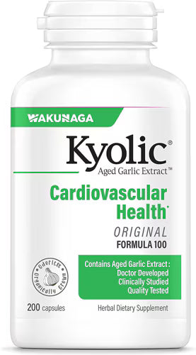 Kyolic Aged Garlic Extract Cardiovascular Original Formula 100 200 Capsules