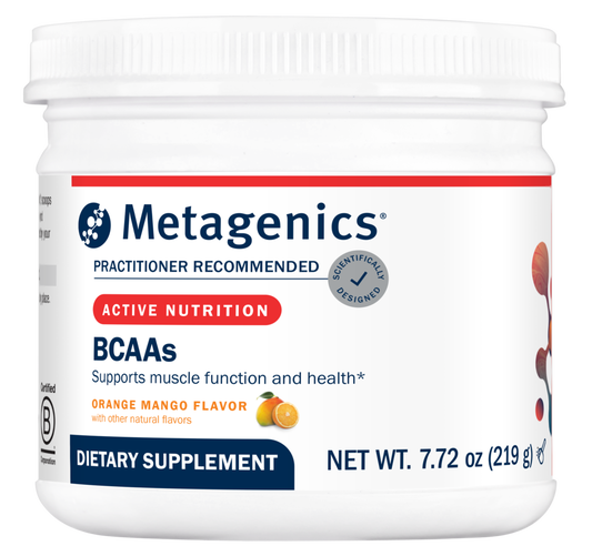 BCAAs, Orange Mango Flavor - 7.72 oz 219 Grams