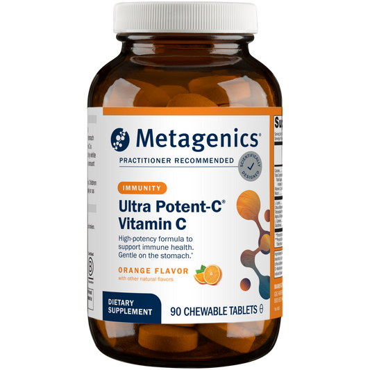 Ultra Potent-C Vitamin C Orange Flavor - 90 Chewable Tablets
