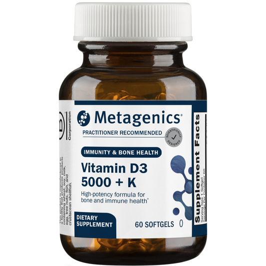 Vitamin D3 5000 + K - 60 Softgels