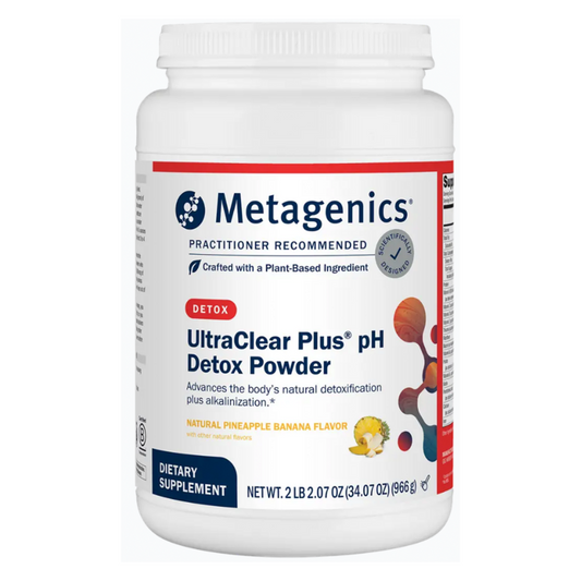 UltraClear Plus pH Detox Powder Pineapple-Banana Flavor - 34.07 oz 966 Grams
