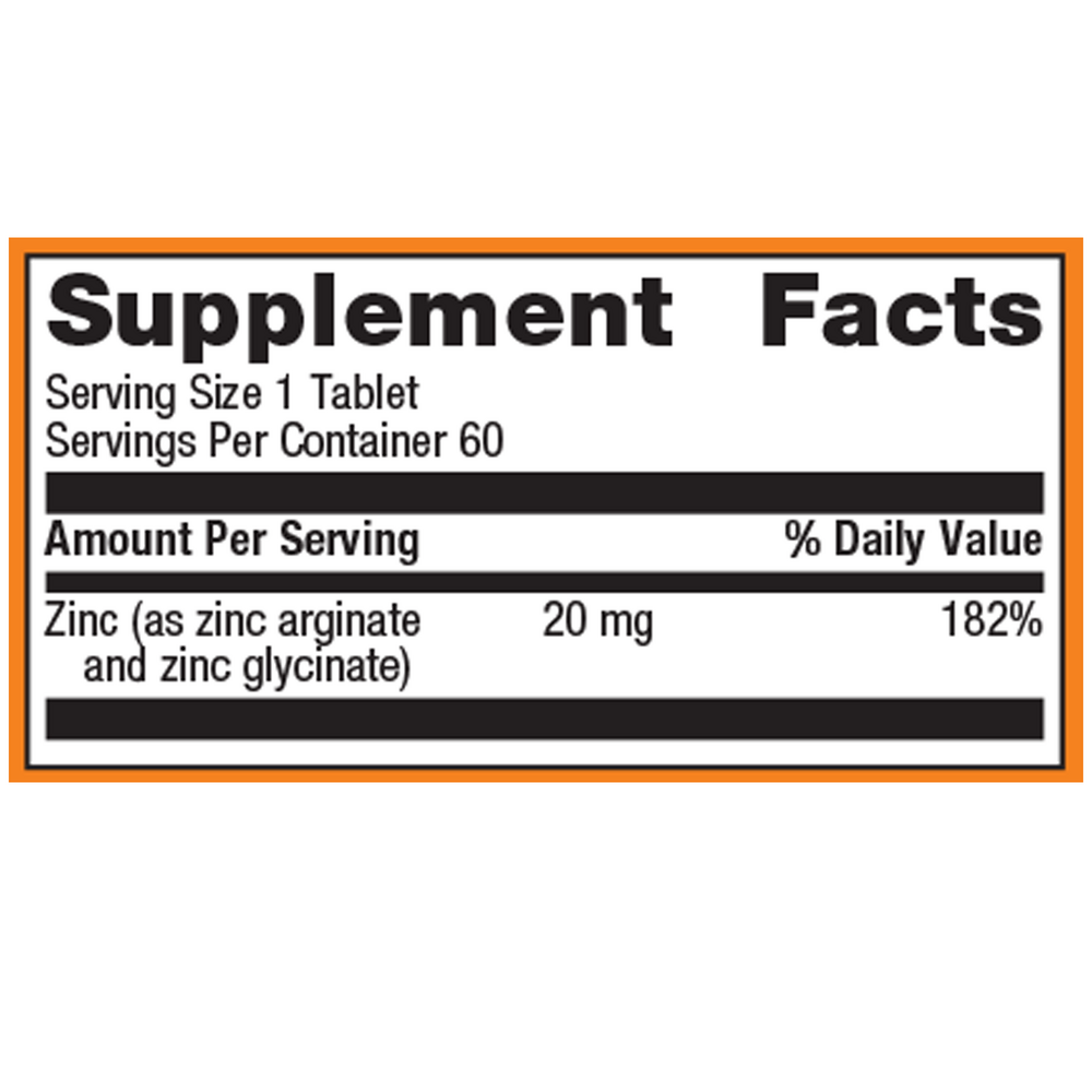 Zinc A.G. - 60 Tablets