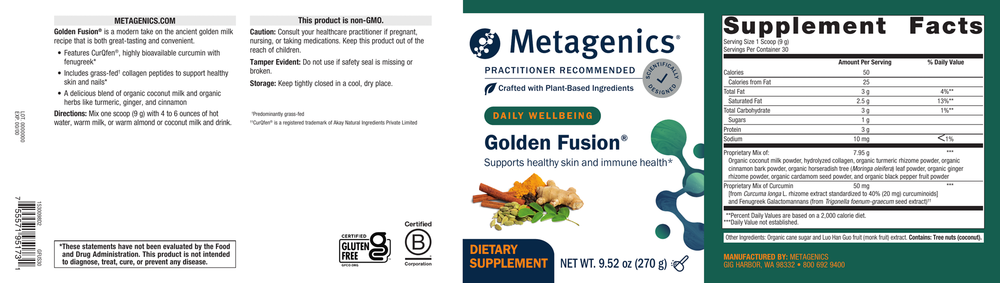 Golden Fusion - 9.52 oz 270 Grams