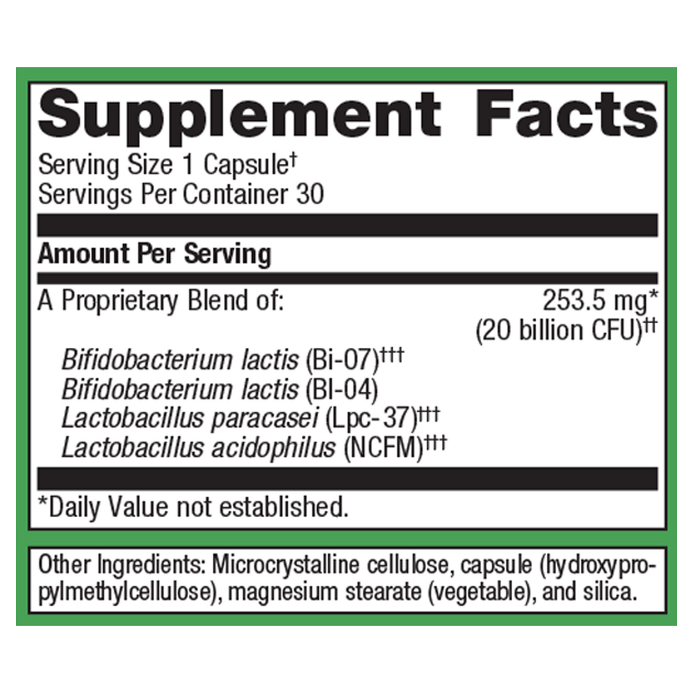 UltraFlora Restore Probiotic - 30 Capsules