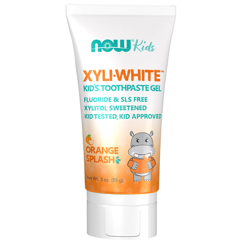 XyliWhite Orange Splash Toothpaste Gel for Kids 3 oz Tube