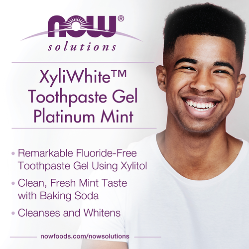 XyliWhite Platinum Mint Toothpaste Gel with Baking Soda 6.4 oz