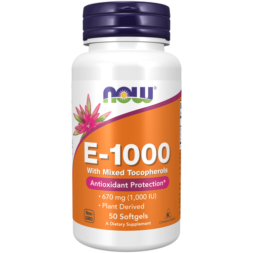 Vitamin E-1000 Mixed Tocopherols 50 Softgels