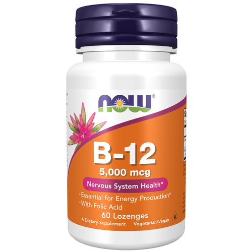 Vitamin B-12 5000 mcg 60 Lozenges