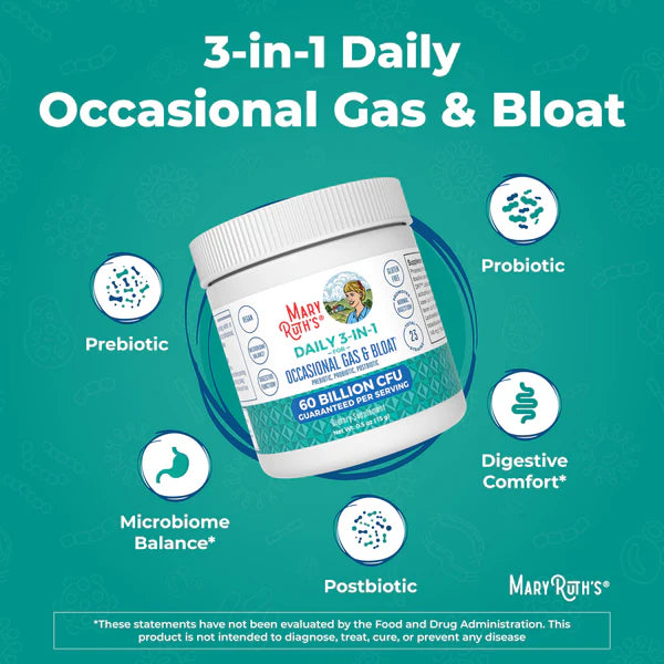 3-in-1 Gas & Bloat Powder 0.5 oz