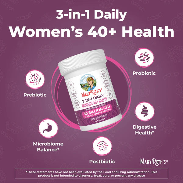 3-in-1 Women's 40+ Daily Health Capsules 30 ct