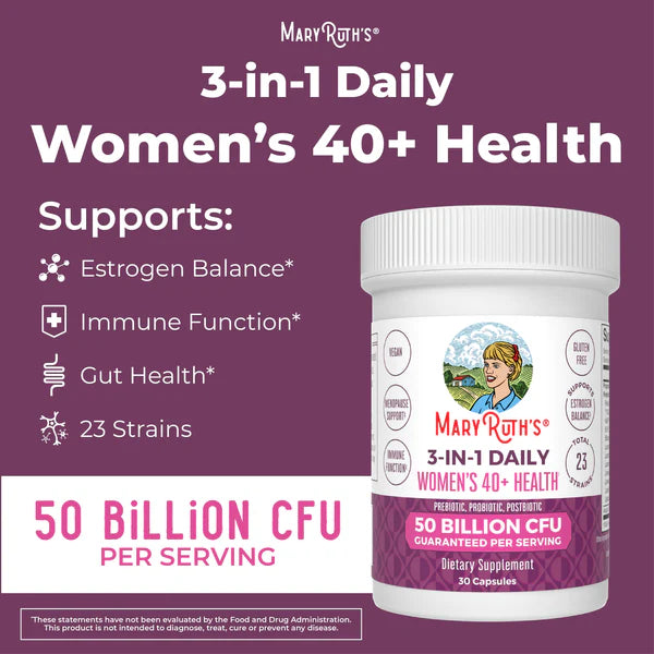 3-in-1 Women's 40+ Daily Health Capsules 30 ct