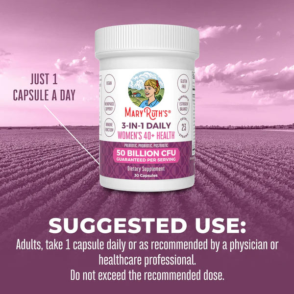 3-in-1 Women's 40+ Daily Health Capsules 30 ct