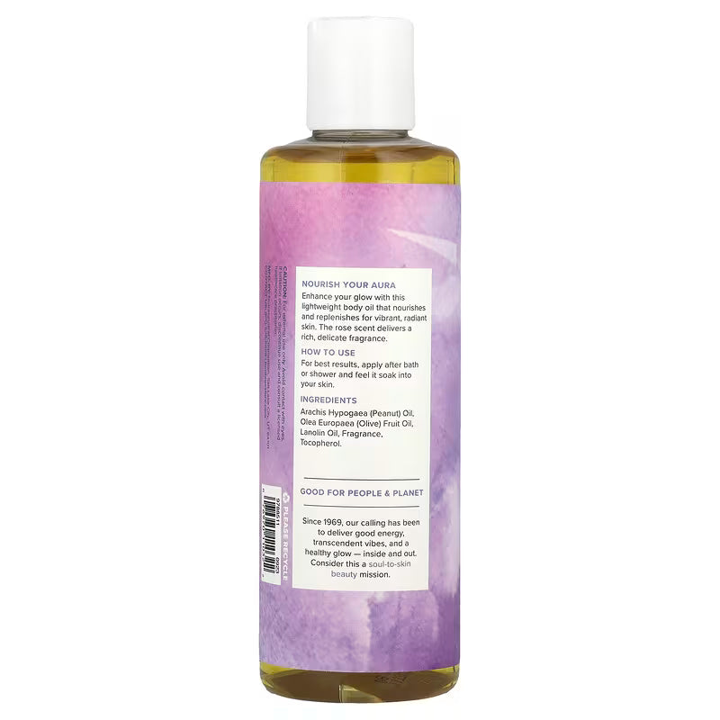 Heritage Store Aura Glow Body Oil Rose 8 fl oz