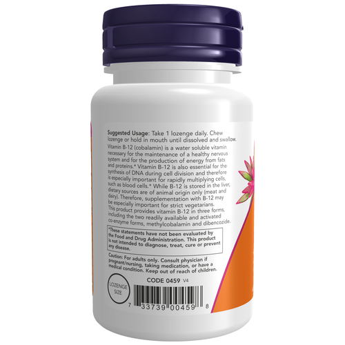 Vitamin B-12 2,000 mcg 100 Lozenges