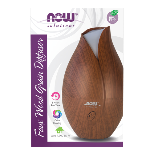 Ultrasonic Faux Wood Grain Essential Oil Diffuser