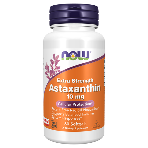 Astaxanthin Extra Strength 10 mg 60 Softgels
