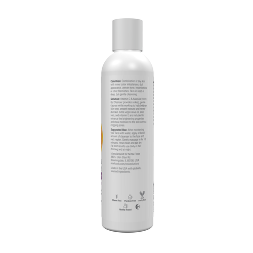Vitamin C & Manuka Honey Gel Cleanser 8 oz