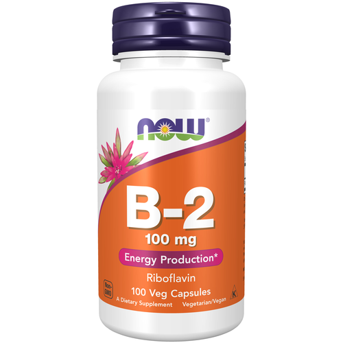 Vitamin B-2 100 mg 100 Veg Capsules