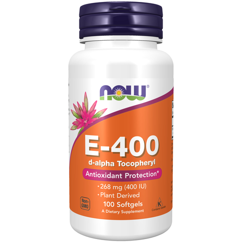 Vitamin E-400 D-Alpha Tocopheryl 100 Softgels