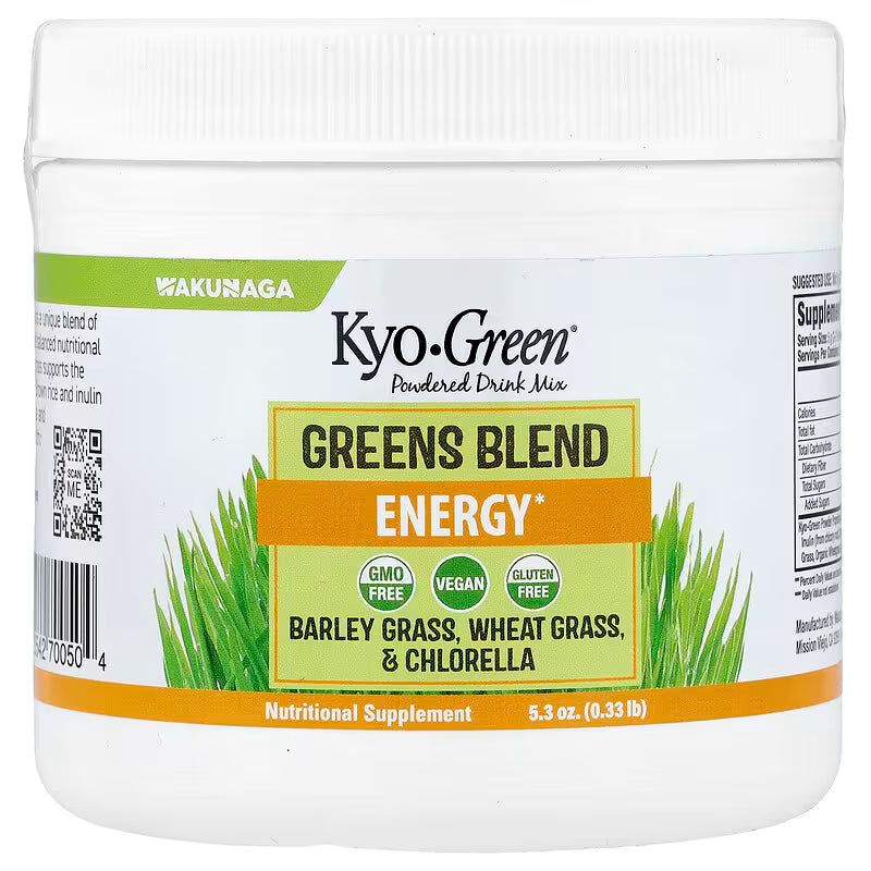 Kyolic Kyo-Green Powdered Drink Mix Greens Blend 5.3 oz