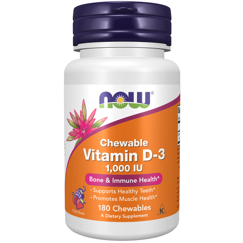 Vitamin D-3 1,000 IU 180 Chewables