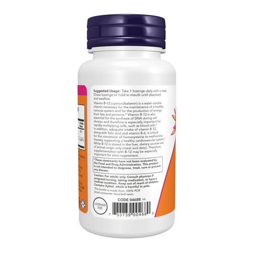Vitamin B-12 1000 mcg 250 Lozenges
