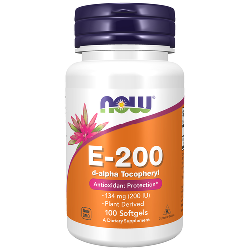 Vitamin E-200 D-Alpha Tocopheryl 100 Softgels