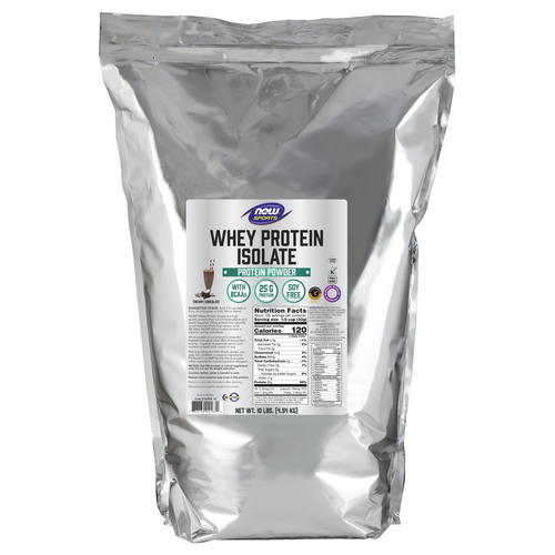 Whey Protein Isolate Creamy Chocolate Powder 10 Lb