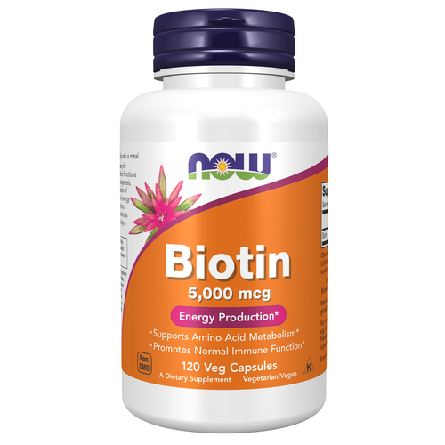 Biotin 5,000 mcg 120 Veg Capsules