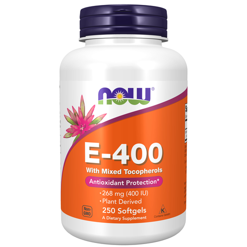 Vitamin E-400 With Mixed Tocopherols 250 Softgels