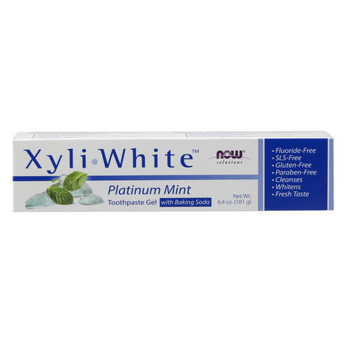 XyliWhite Platinum Mint Toothpaste Gel with Baking Soda 6.4 oz