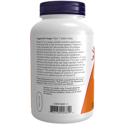 Vitamin C-1000 Sustained Release 250 Tablets