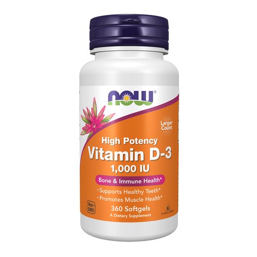 Vitamin D-3 1000 IU 360 Softgels