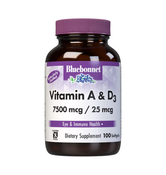 Vitamin A & D3 A 25,000 IU  D3 1,000 IU  100 Softgels