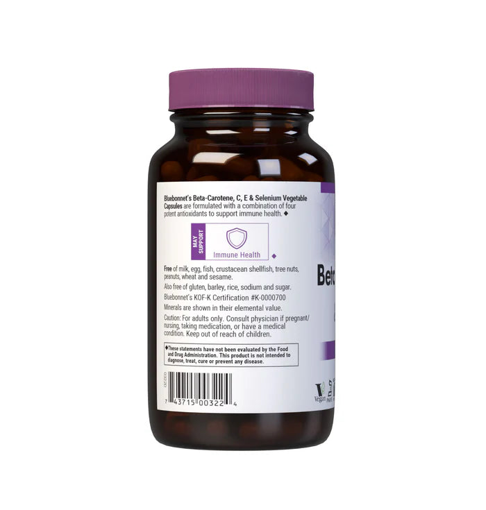 BETA CAROTENE, C, E AND SELENIUM 120 VCAPS