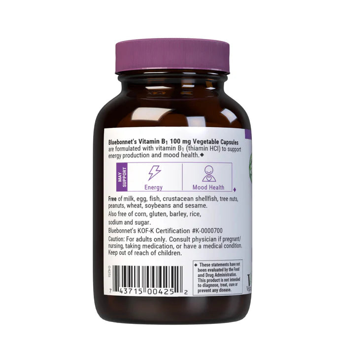 VITAMIN B1 100 mg 100 VCAPS