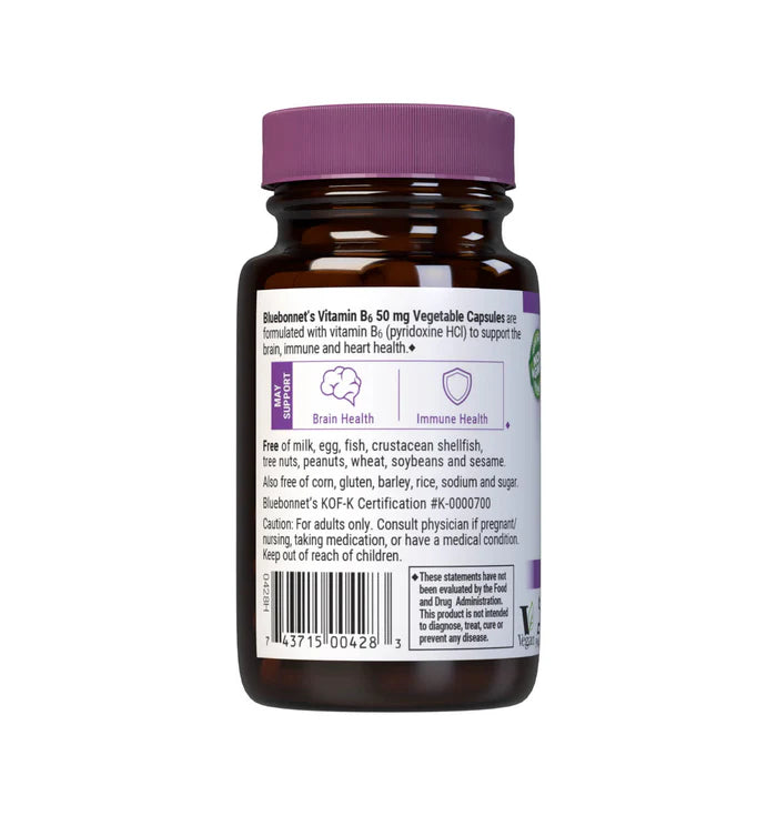 VITAMIN B6 50 mg 90 VCAPS