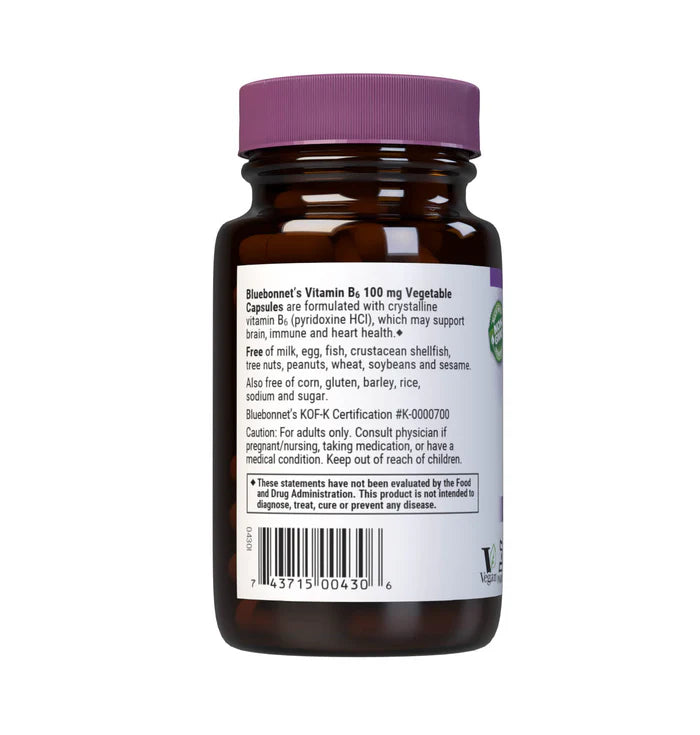 VITAMIN B6 100 mg 90 VCAPS