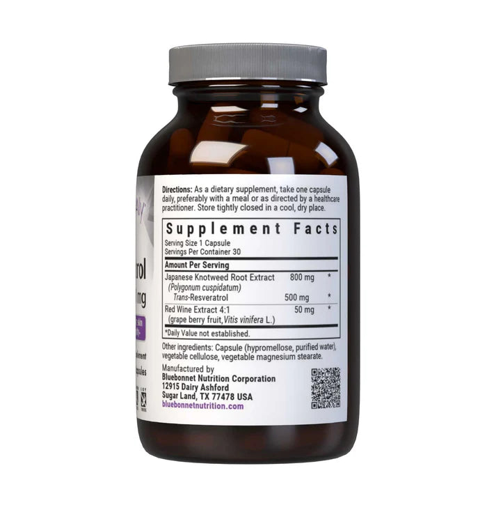 BEAUTIFUL ALLY RESVERATROL 500 mg 30 VCAPS
