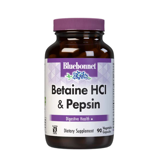 BETAINE HCI & PEPSIN DIGESTIVE ENZYME 90 VCAPS