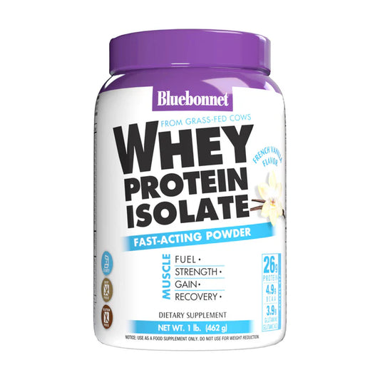 WHEY PROTEIN ISOLATE POWDER FRENCH VANILLA 1 Lb