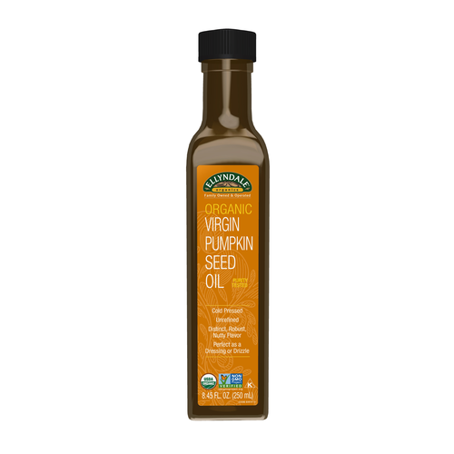 Virgin Pumpkin Seed Oil Organic 6 x 8.45 OZ/Case ELLYNDALE