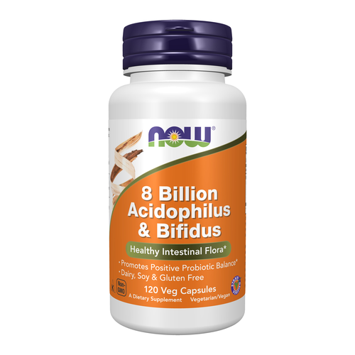 8 Billion Acidophilus & Bifidus 120 Veg Capsules