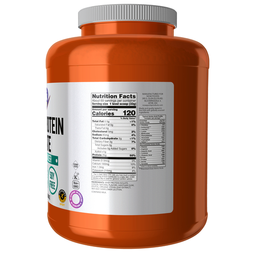 Whey Protein Isolate Creamy Chocolate Powder 5 Lb