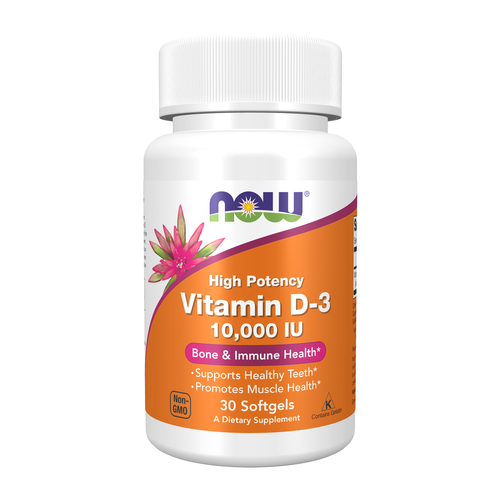 Vitamin D-3 10,000 IU 30 Softgels