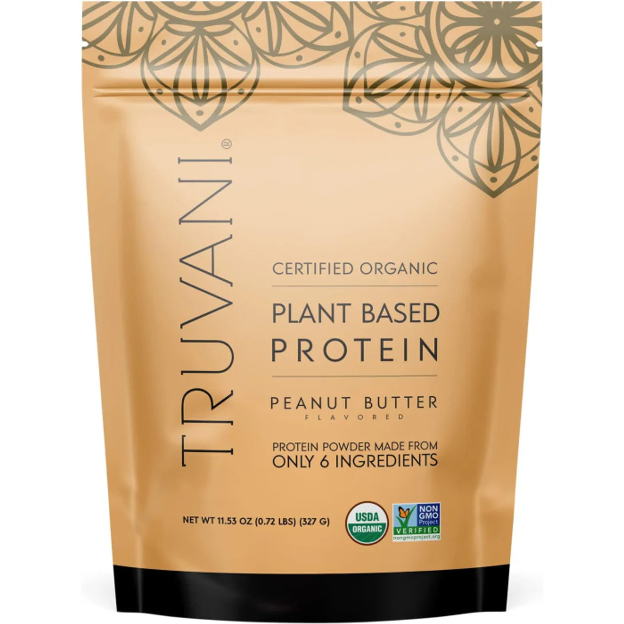 Truvani Peanut Butter Plant Protein Powder -  10 Servings