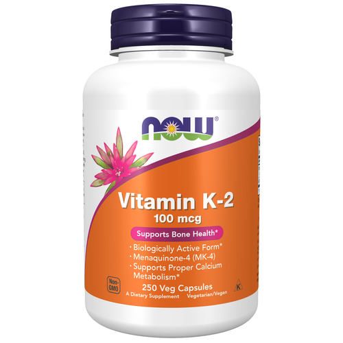 Vitamin K-2 100 mcg Veg 250 Capsules